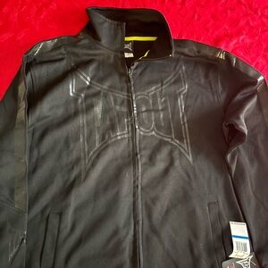 Tapout Black Windbreaker Jacket for Men